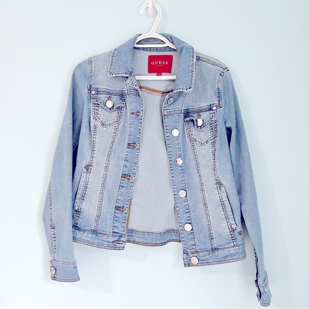 Guess Classic Denim Jean Jacket (M)
